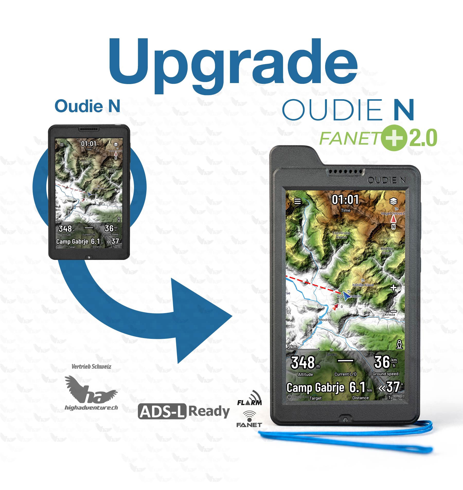 Upgrade Oudie N auf Oudie N Fanet+ 2.0