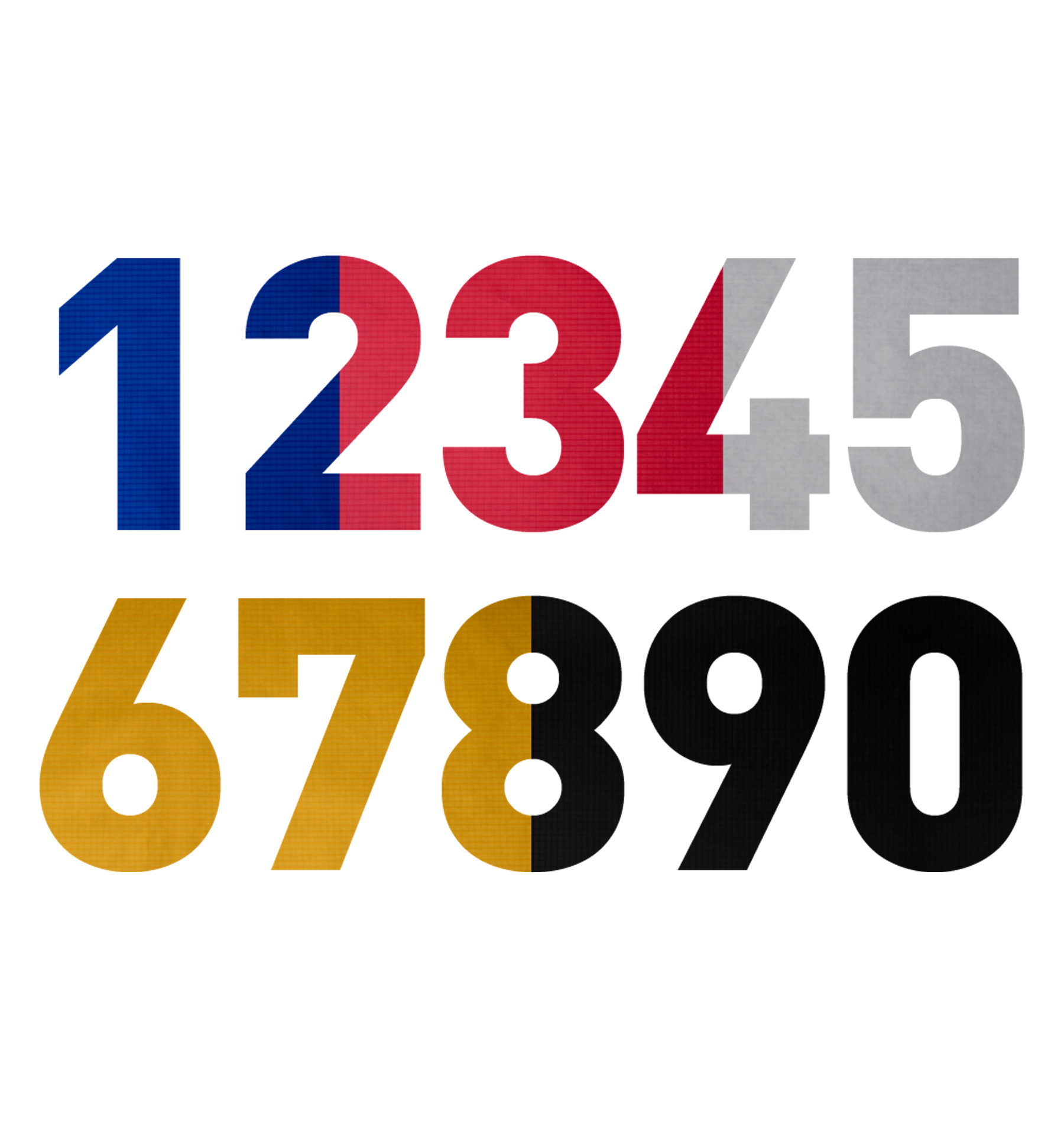 Picture of SHV-Nummern aus Ripstop